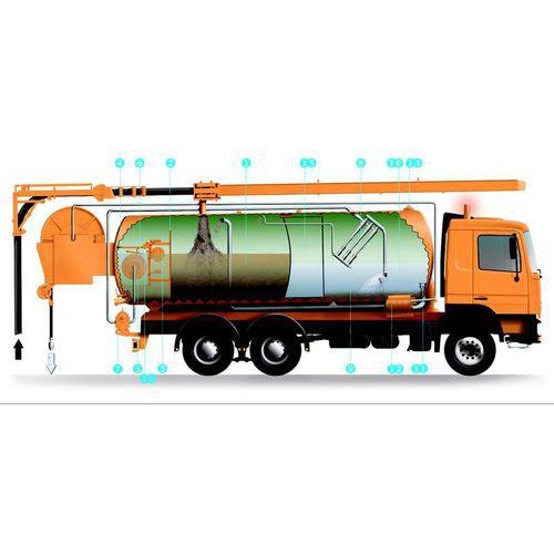 沟渠清理卡车